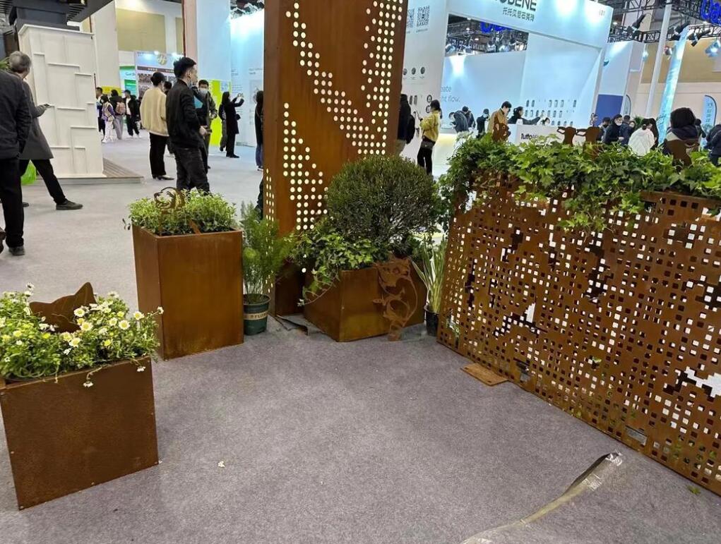 桦甸耐候钢花箱